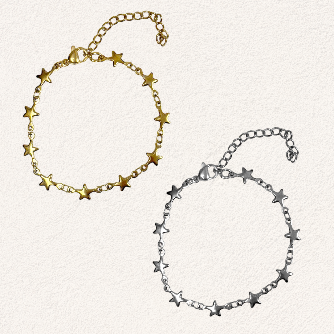 armband met sterretjes