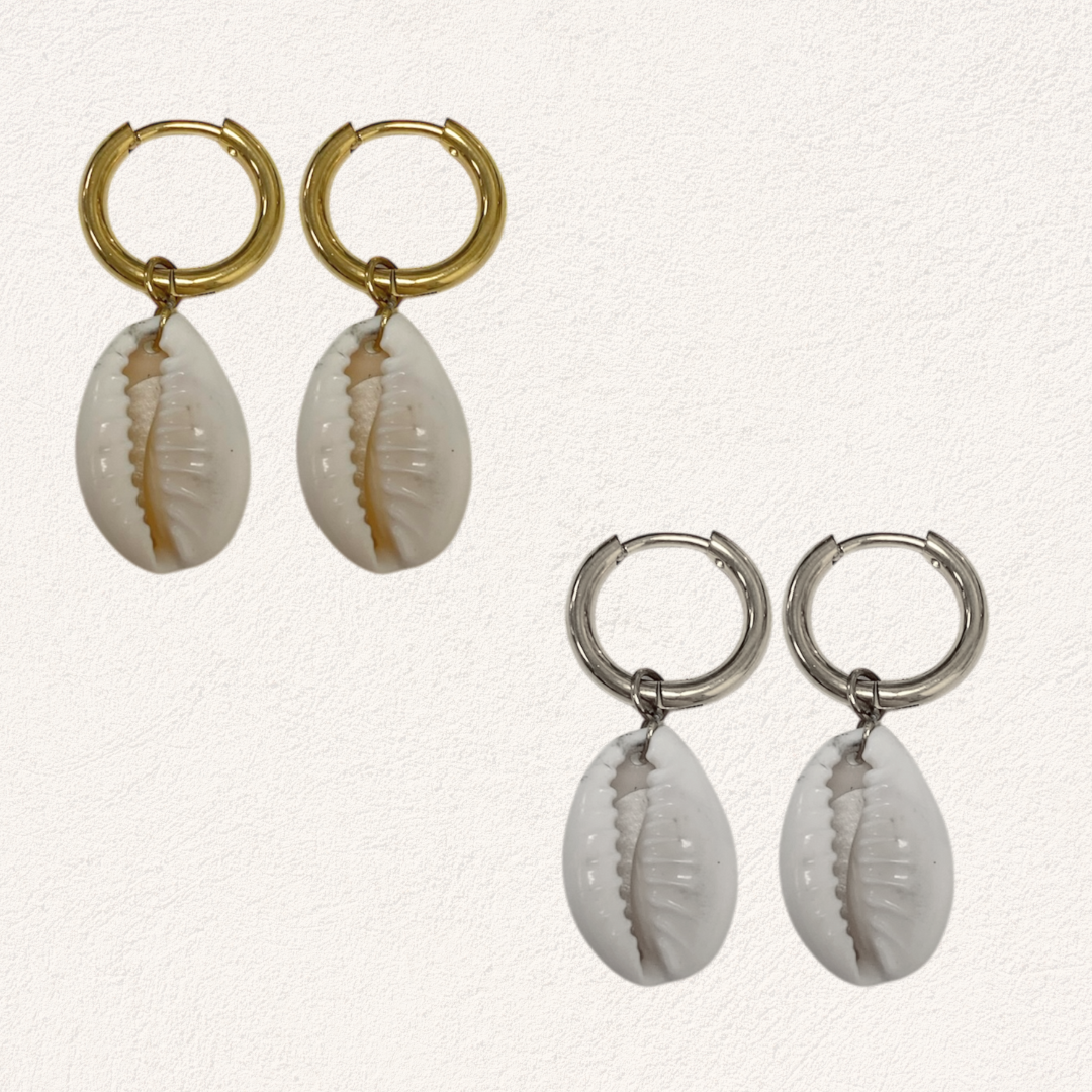 oorbellen shell