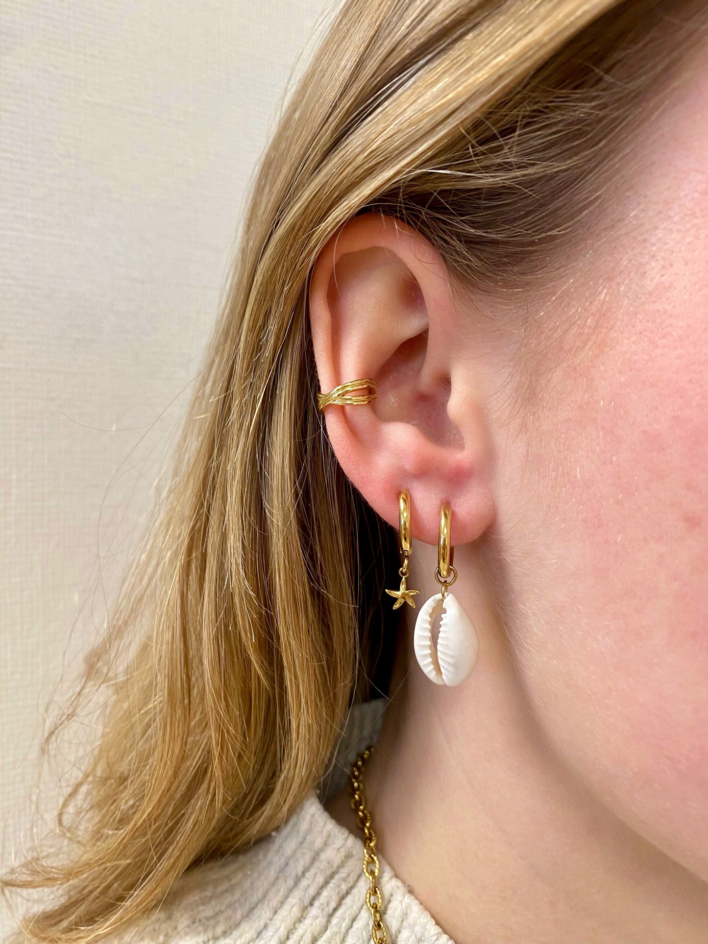 oorbellen shell