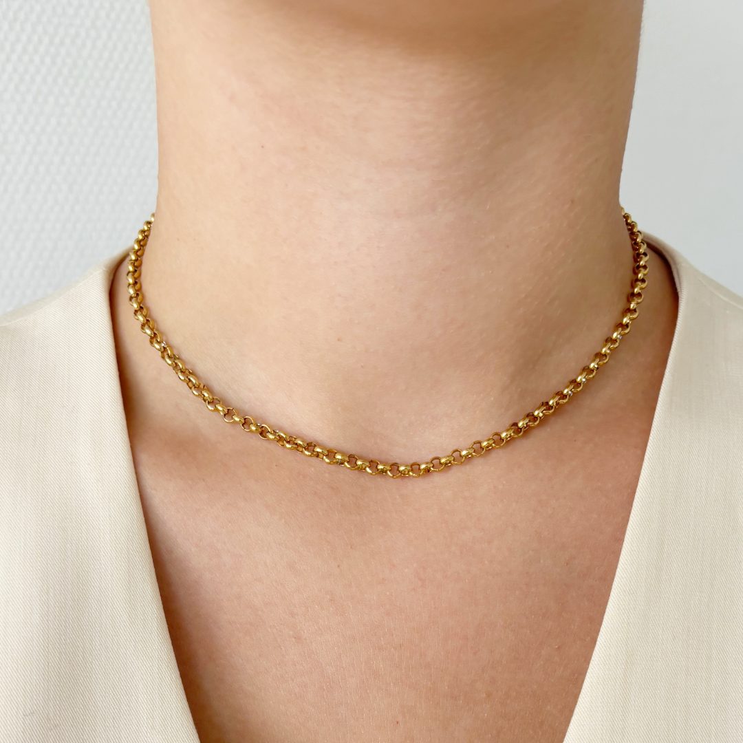 ketting met ronde grove schakel