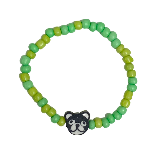 klei armbandje green bear