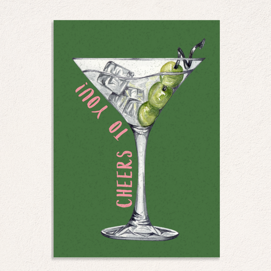 cheers to you!