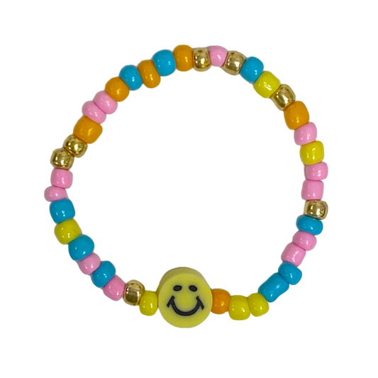 klei armbandje smiley