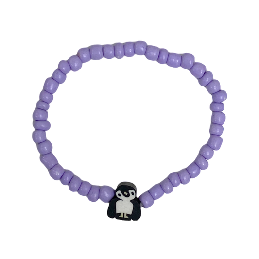 klei armbandje pinguïn