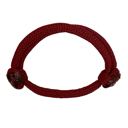 surf armbandje simple burgundy