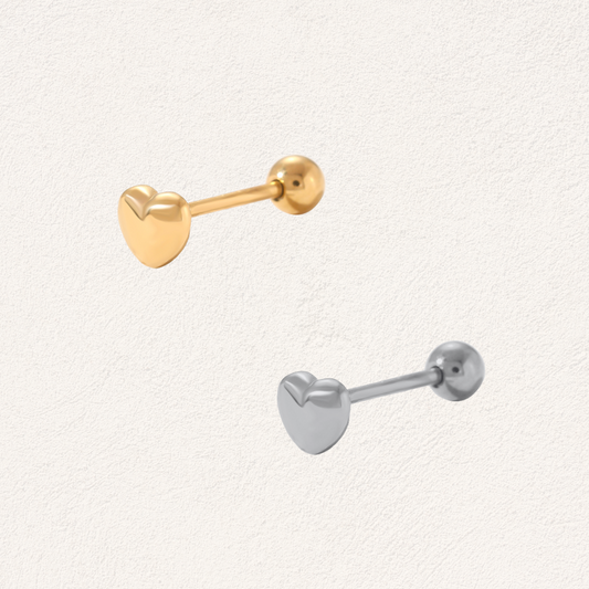 piercing stud hartje