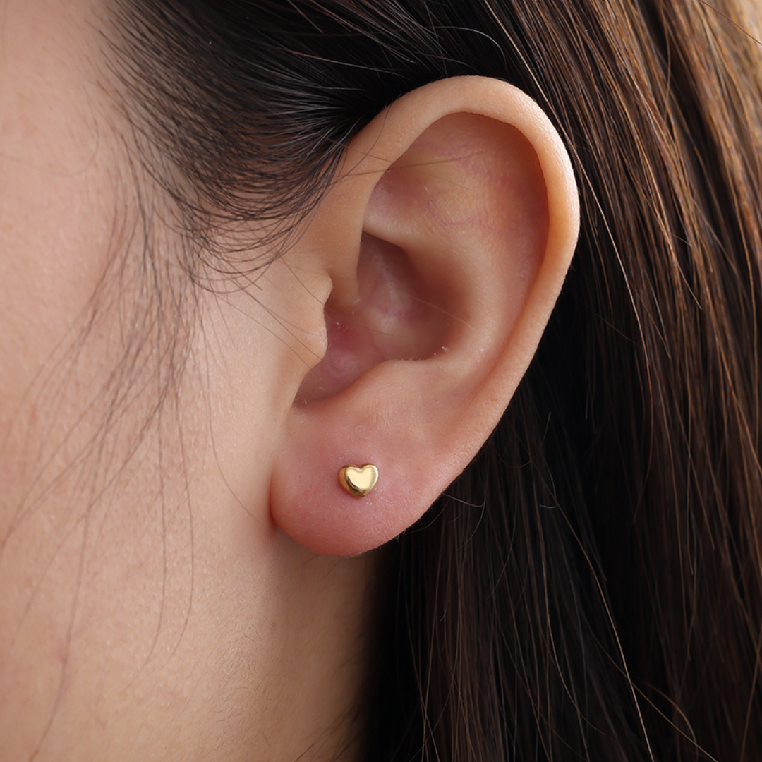piercing stud hartje