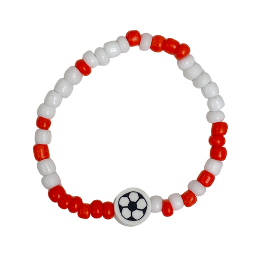 klei armbandje voetbal