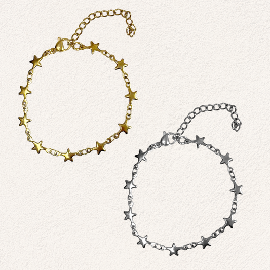 armband met sterretjes
