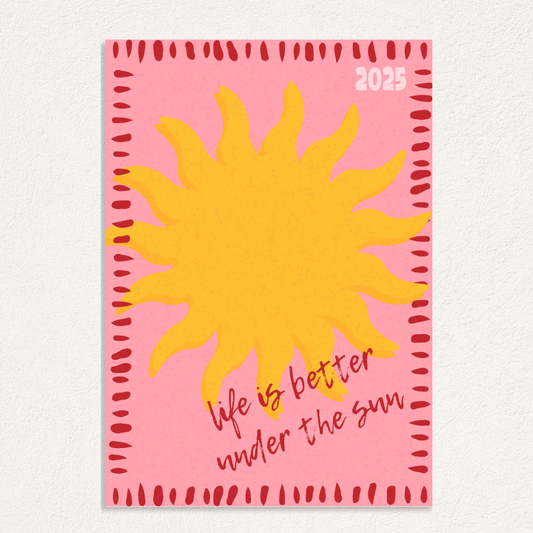 life is better under the sun kaart