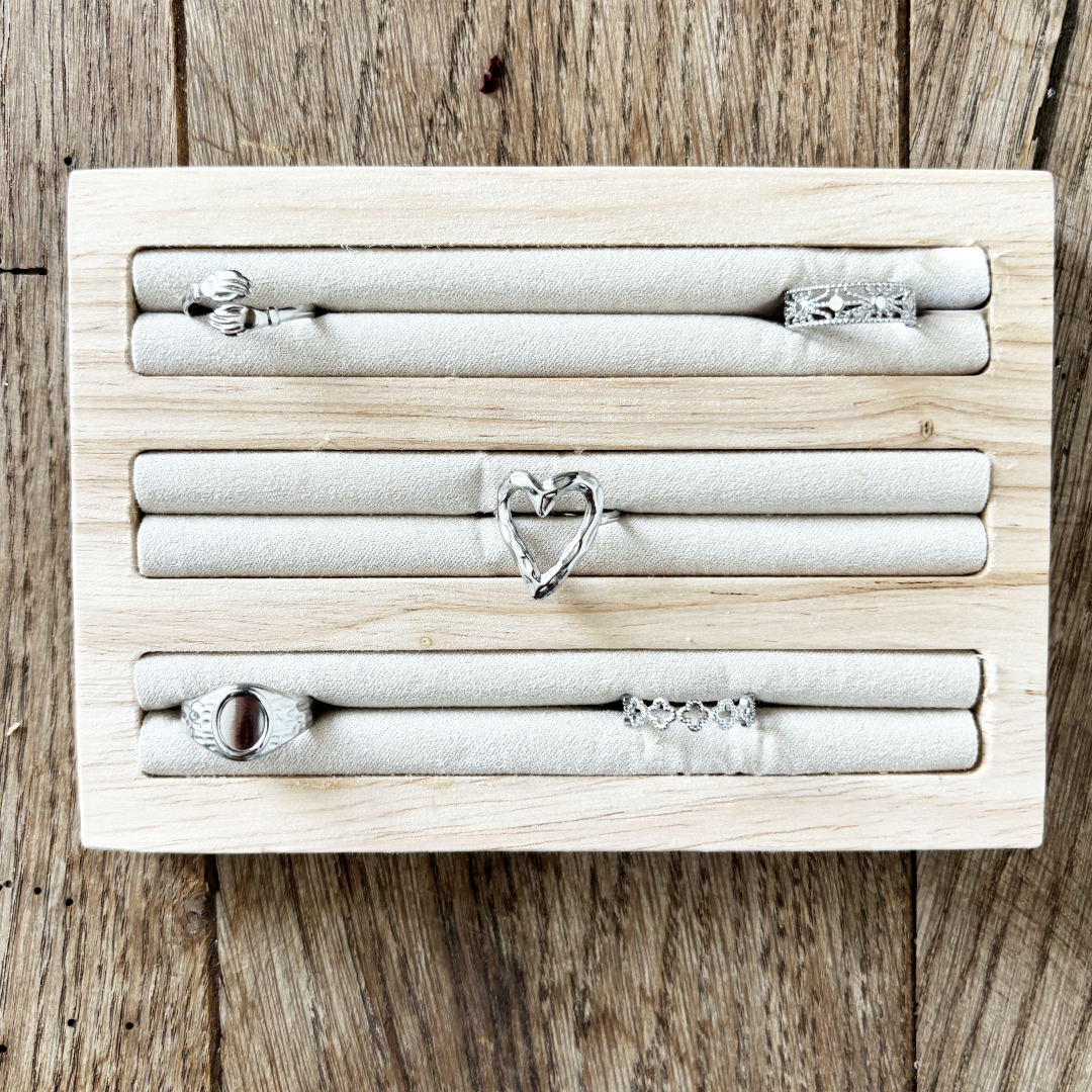 ringen houder klein | ringen organizer hout