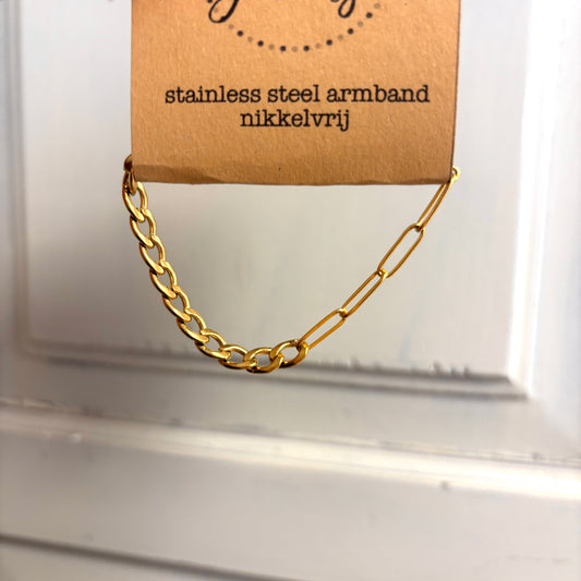 SALE armband goud