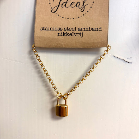 SALE armband goud
