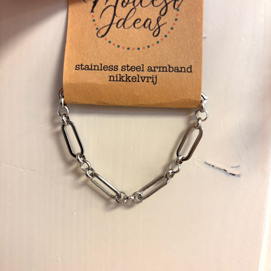 SALE armband zilver
