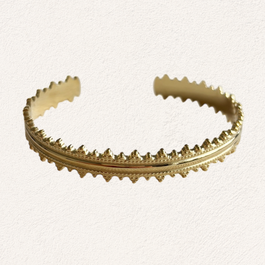 boho bangle met patroon
