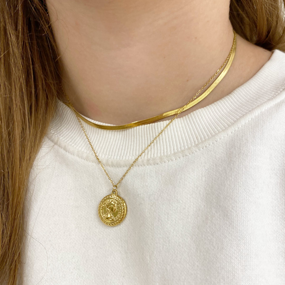 coin ketting