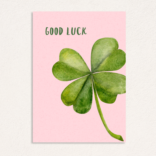 good luck kaart