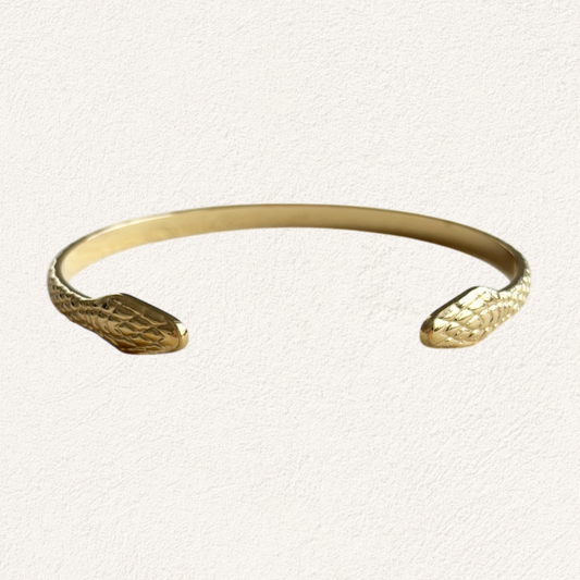open slangen bangle armband
