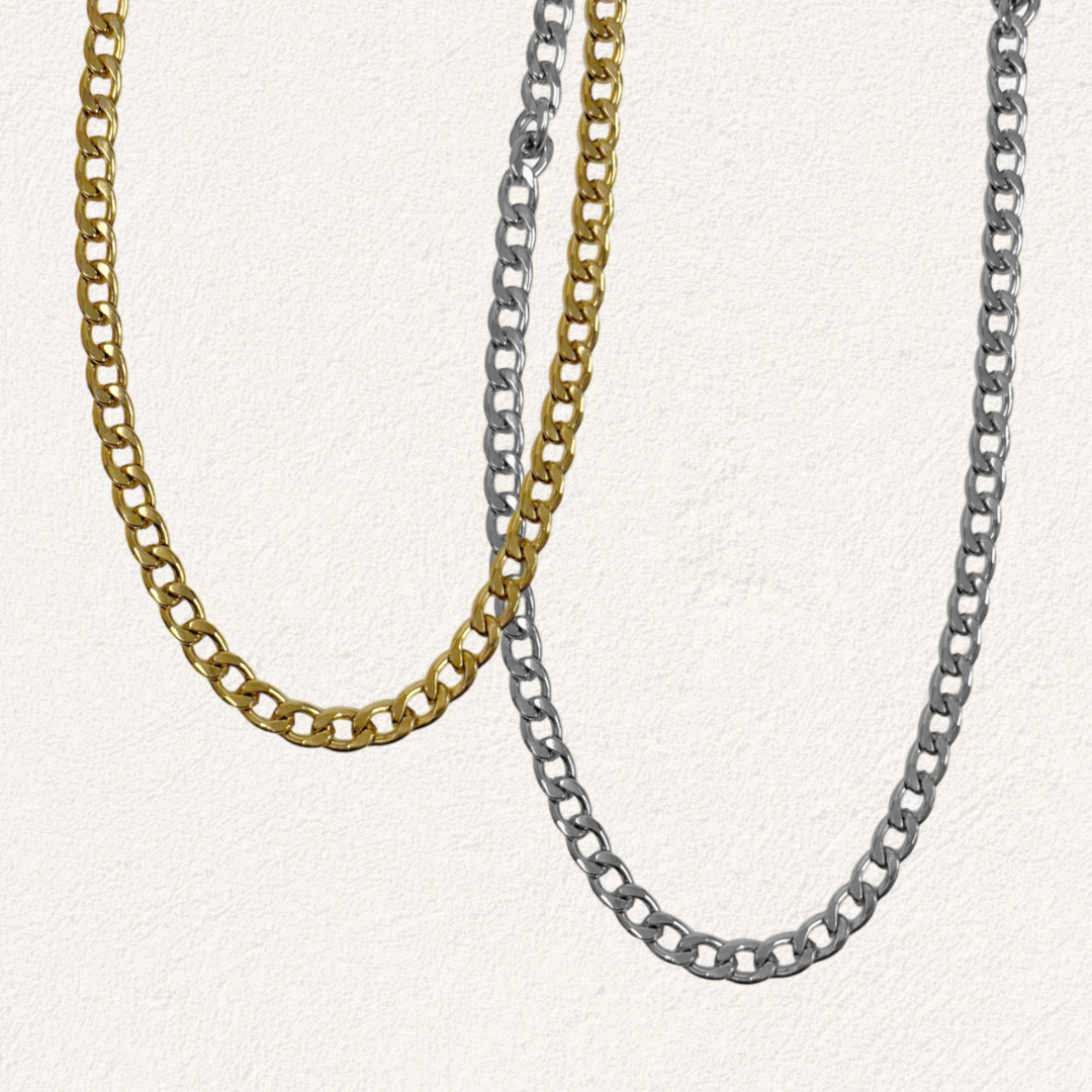 platte grove schakel ketting