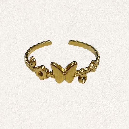 ring vlinder bloemen