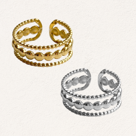 three dots ring